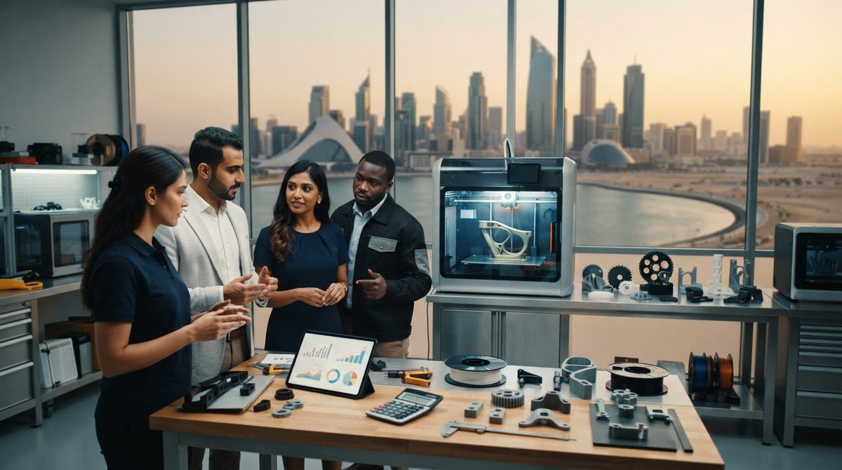 How to Calculate ROI for In-House 3D Printing in the UAE