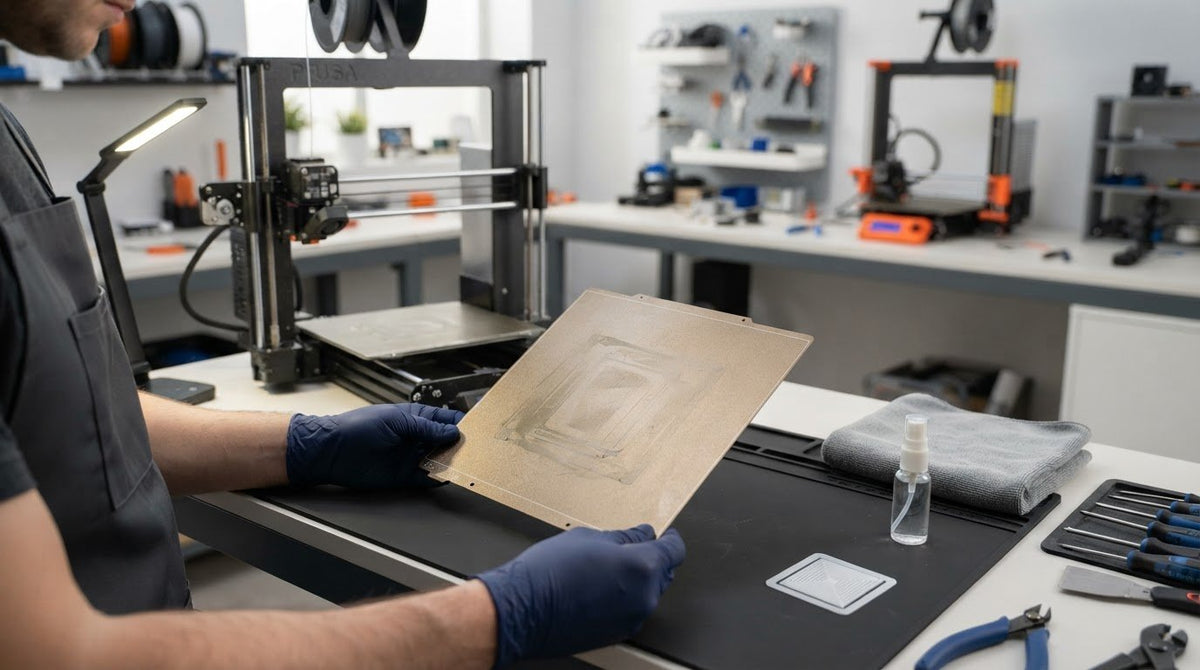 Restore Spring Steel PEI Build Plate Adhesion: A Safe, Step-by-Step Guide