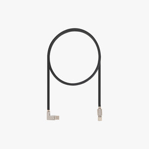 Additronix H2 Series USB-C cable showing a close-up of the black cable and connector, used as a spare part for electronic devices.