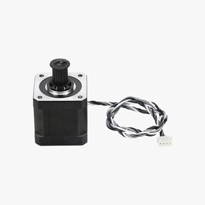 Additronix XY Motor P2S spare part showing a compact electric motor with wiring and mounting components.