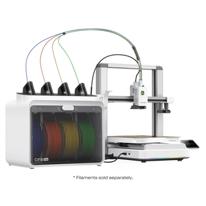 Additronix Creality SPARKX i7 3D printer with a compact design, featuring a metal frame and touchscreen control panel.