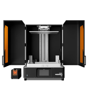 Additronix Phrozen Sonic Mega 8K V2 3D printer with large build volume and high-resolution LCD screen for detailed resin prints.