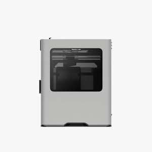 Additronix Bambu Lab H2D 3D printer with sleek design and metallic finish, showcasing the compact and modern 3D printing device.
