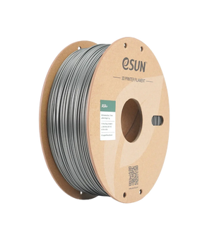 Black eSUN ASA+ filament spool by Additronix, 1.75mm diameter, 1kg roll for 3D printing.