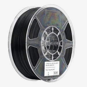 Black eSUN PA filament spool from Additronix, showcasing the high-quality 3D printing filament on a reel.