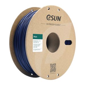 Black eSUN PLA+ filament by Additronix, 1.75mm diameter, 1kg spool for 3D printing.