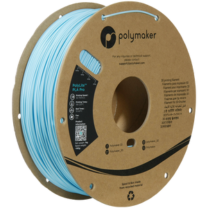Black Additronix PolyLite PLA Pro filament spool, 1.75mm, 1kg, suitable for 3D printing.