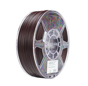 Additronix eSUN ABS-CF filament spool in dark red, showcasing the durable carbon fiber reinforced 3D printing filament.