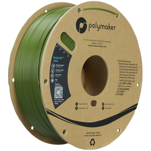 Additronix PolyLite ASA filament spool, showing bright orange 3D printing filament with labeling and spool details.