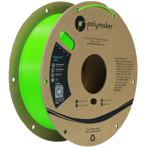 Additronix PolyLite ASA filament spool showing bright orange 3D printing filament for durable, UV-resistant outdoor projects.
