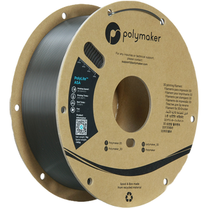 Additronix PolyLite ASA filament spool showing vibrant orange color and detailed filament texture for 3D printing.