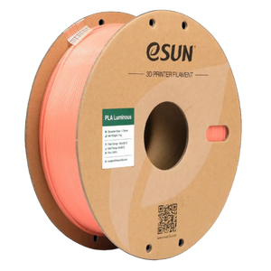 Blue eSUN PLA Luminous filament from Additronix, 1.75mm diameter, 1kg spool, glowing filament for 3D printing.