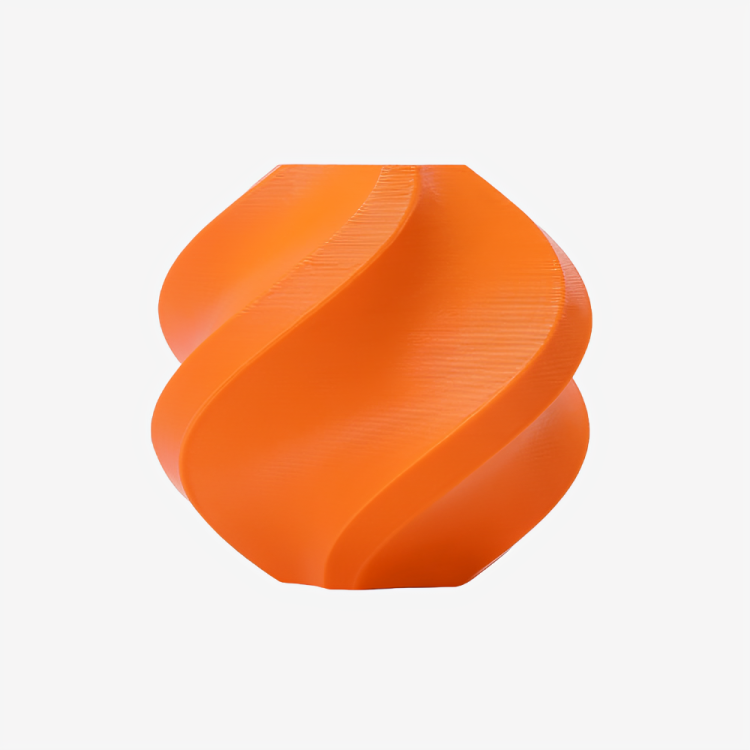 Red Additronix Bambu Lab PETG HF filament spool, 1kg, showcasing the filament on the spool for 3D printing.