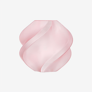 Pink translucent Bambu Lab PETG filament by Additronix, showing the spool and filament coil for 3D printing.