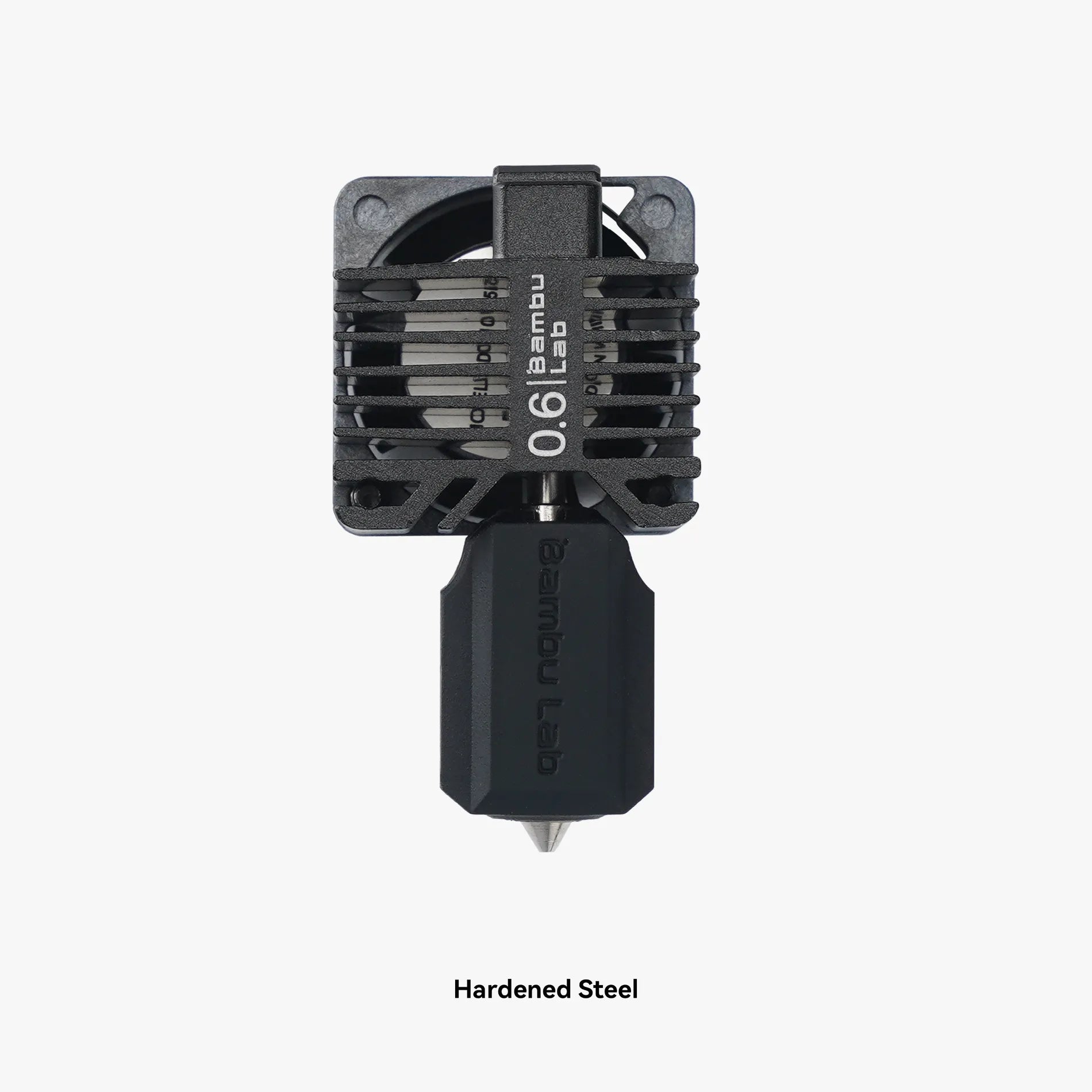 Additronix Bambu Hotend P1 Series spare part with 0.4mm hardened steel nozzle and complete hotend assembly for 3D printers