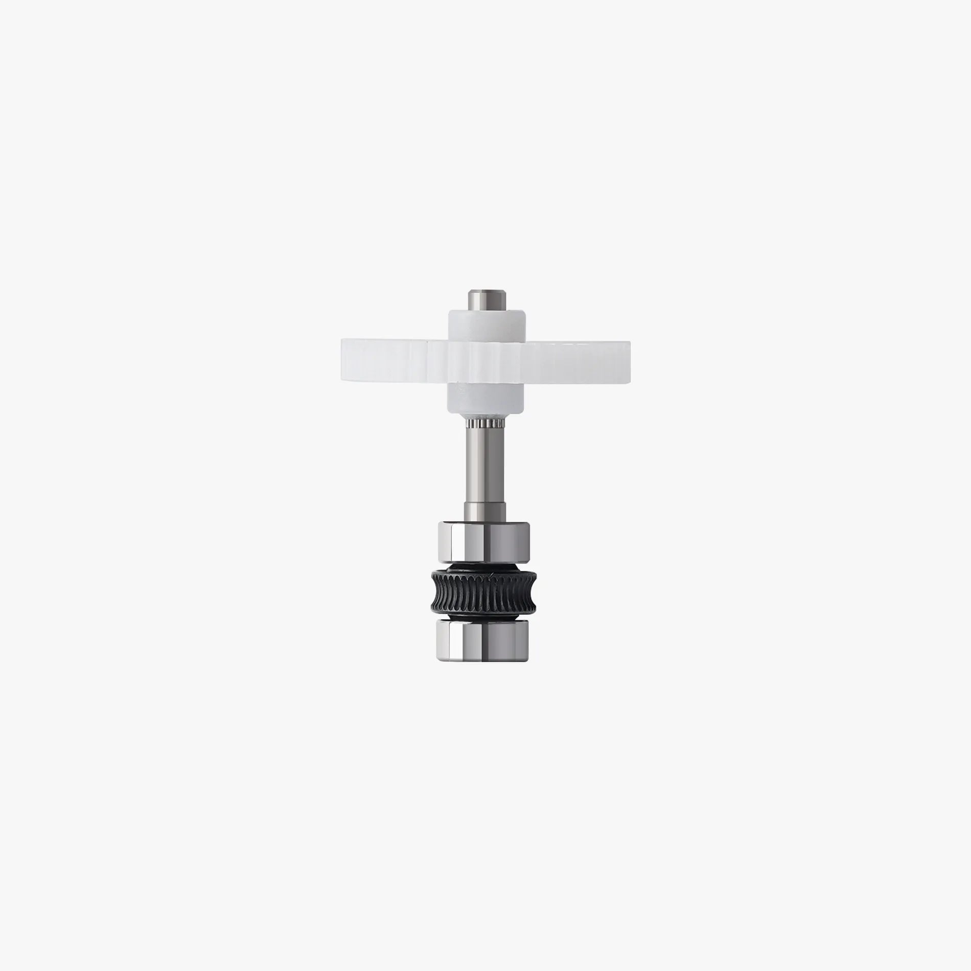 Additronix AMS Active Extrusion Wheel Assembly spare part for 3D printers, showing the wheel and metal mounting components.