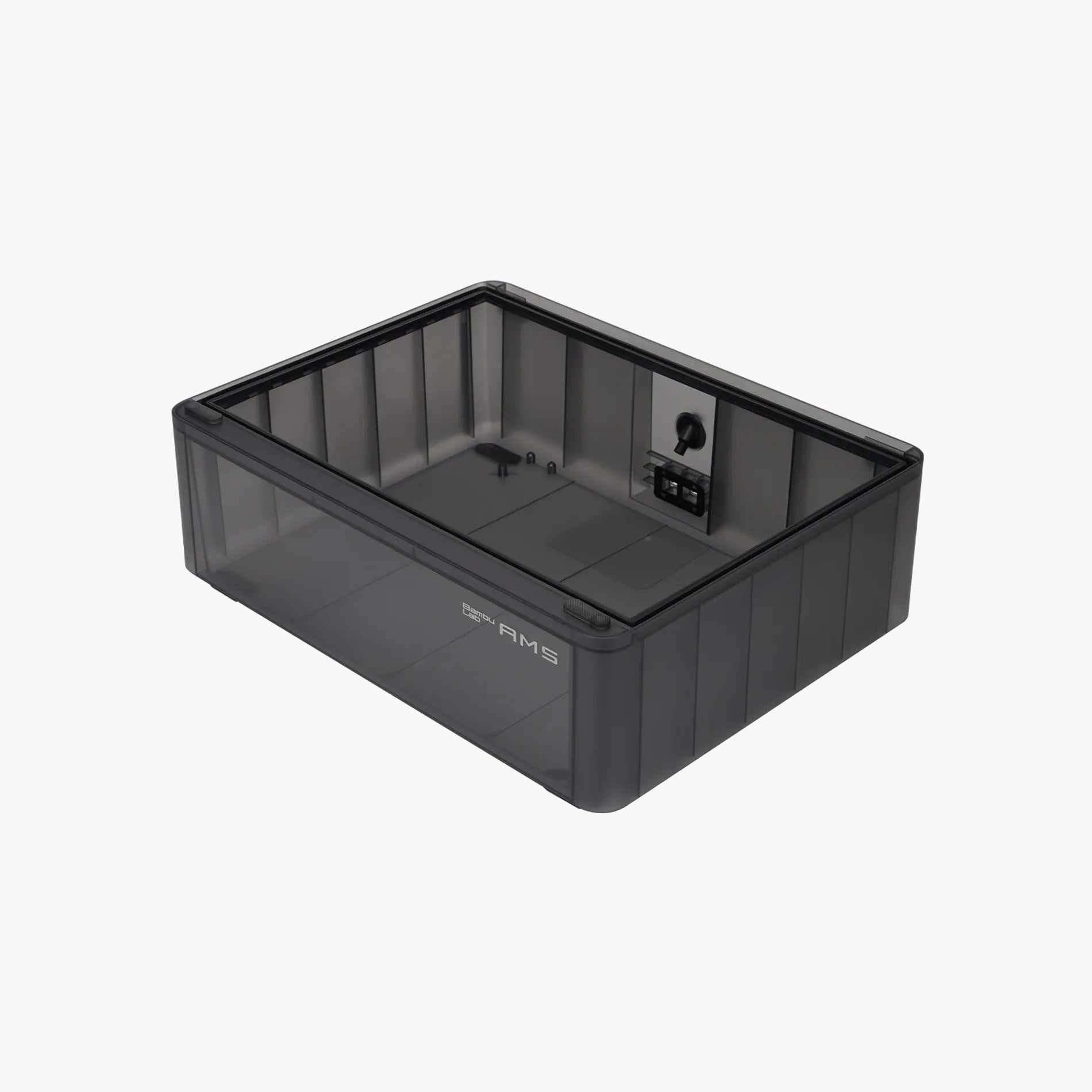 Additronix AMS Bottom Cover Unit spare part for machinery, shown in black with mounting details.