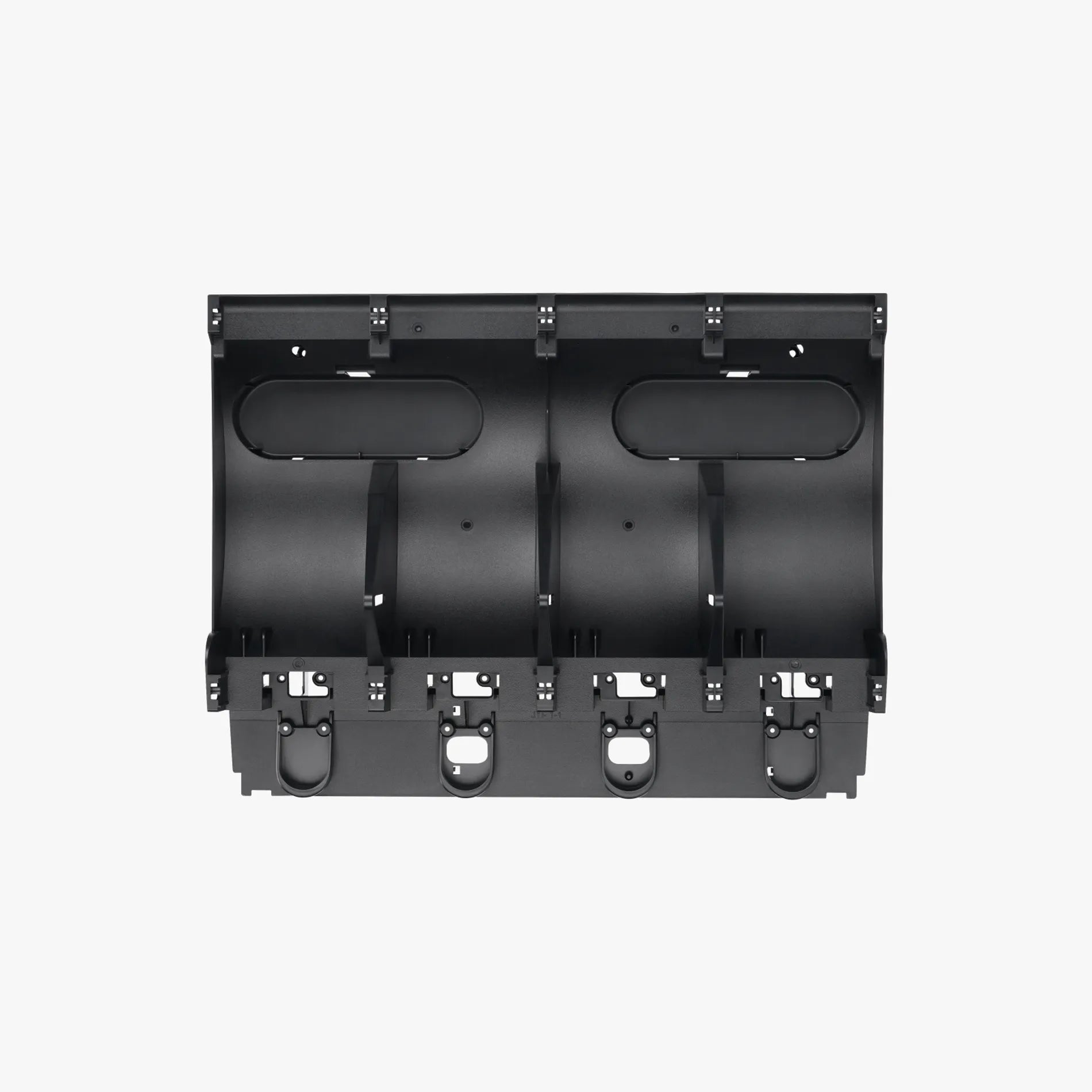 Additronix AMS Main Frame V3 spare parts, black metal frame with mounting points, designed for Additronix AMS systems.