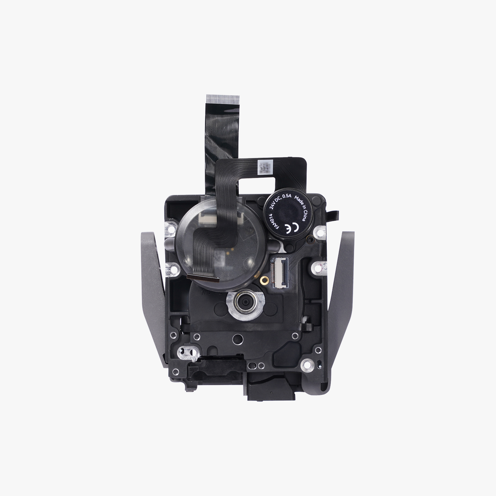 Additronix Dual Extruder Unit for H2D 3D printer, showing two nozzles and filament pathways in a spare parts component.