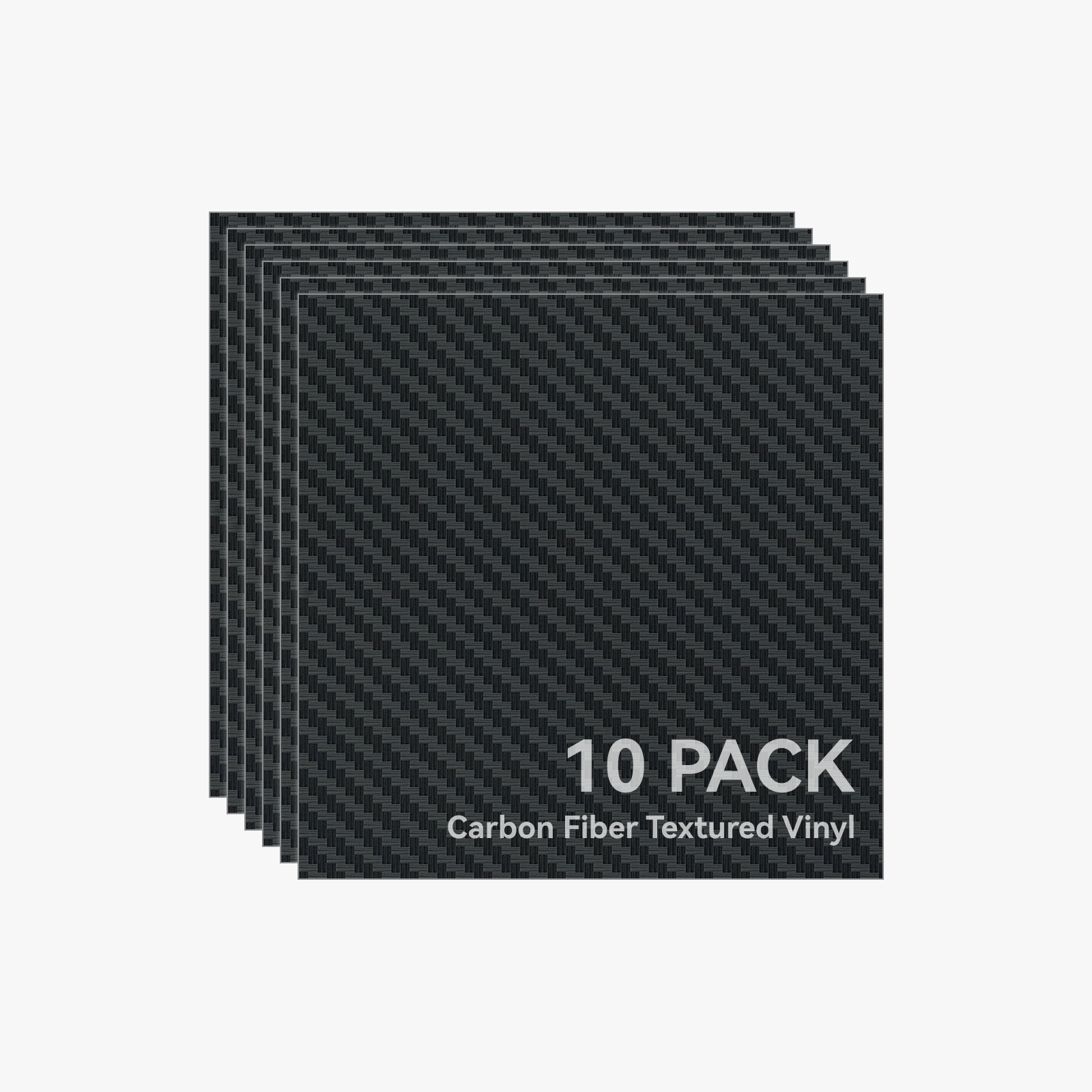 Additronix carbon fiber textured removable vinyl spare part showing a close-up of the black, patterned, peel-away adhesive film.