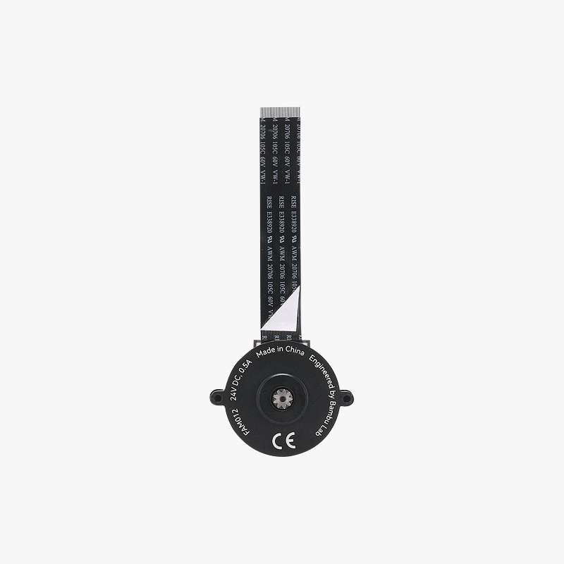 Additronix 3513 Extruder Servo Motor H2S with wiring and mount for 3D printer extrusion system, shown in image FAM019.png.