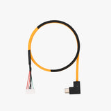 Additronix P2S Toolhead Cable spare part, flexible black cable with connectors for 3D printer toolhead replacement.