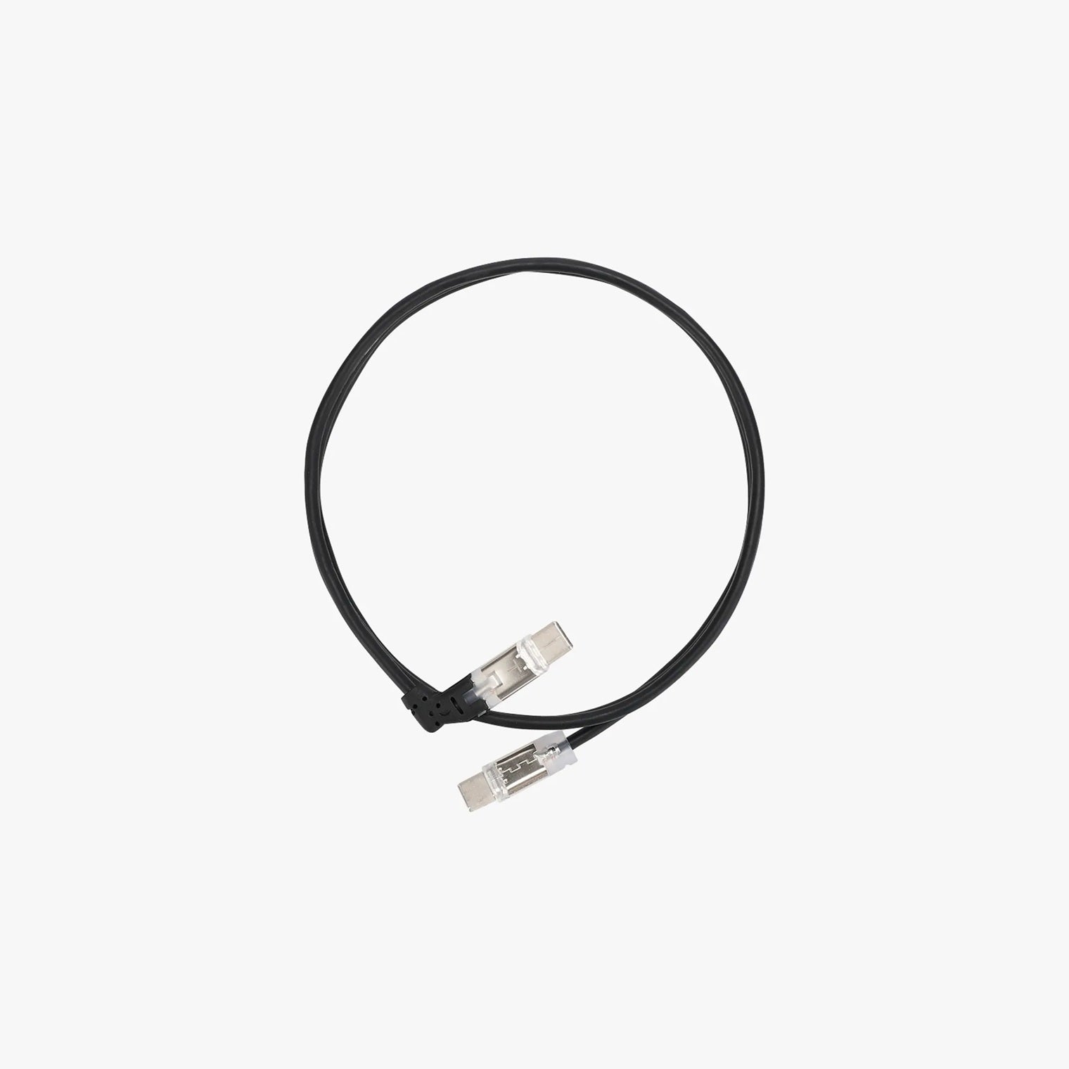 Additronix USB-C cable from the H2 Series, showing a close-up of the durable black cable with USB-C connectors.