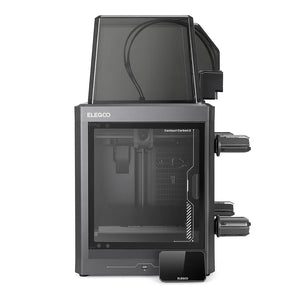 Elegoo Centauri Carbon 2 combo 3D printer by Additronix with build platform, control panel, and filament spool for high-quality printing