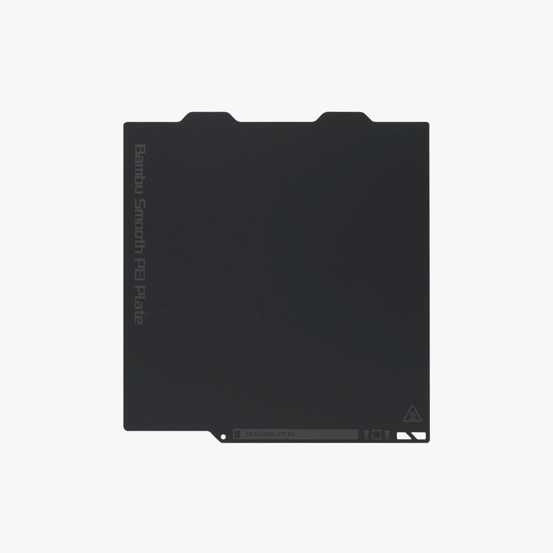Additronix Bambu Smooth PEI plate accessory showing a sleek, smooth PEI surface for 3D printer beds.