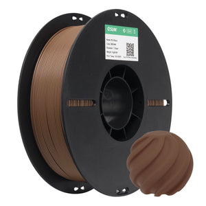 Additronix eSUN PLA BASIC filament spool in Brick Red, showcasing the 3D printing filament on a reel.