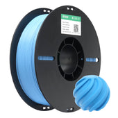 Additronix eSUN PLA BASIC filament spool in brick red color, showing the 3D printing filament on the spool.