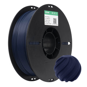 Additronix eSUN PLA BASIC filament in brick red, 3D printing spool with vibrant color and precise filament packaging.