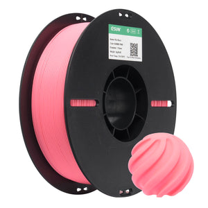 Additronix eSUN PLA Basic filament in brick red color, showing 3D printer filament spool for 3D printing projects.