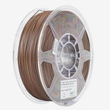 Additronix eSUN PETG-CF filament spool with antique brass-colored PETG-CF material for 3D printing.
