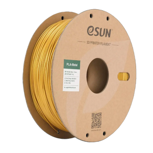 Additronix eSUN PLA Metal filament in antique brass color, 1.75mm, 1kg spool for 3D printing with metallic finish