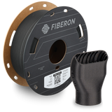 Additronix Fiberon PA6-CF20 filament spool, high-strength black reinforced nylon material for 3D printing applications