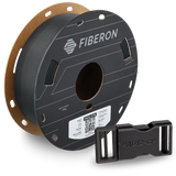 Additronix Fiberon PA612-CF15 filament spool showing bright blue, flexible filament for 3D printing applications.