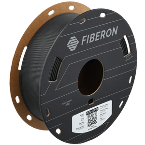 Additronix Fiberon PETG-rCF08 filament spool with teal-colored, reinforced PETG filament for 3D printing applications.