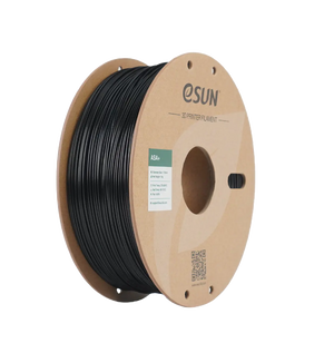 Black eSUN ASA+ filament by Additronix, 1.75mm diameter, 1kg spool, ideal for durable 3D printing applications.