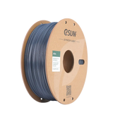 Black eSUN ASA+ filament spool by Additronix, 1.75mm diameter, 1kg roll for 3D printing applications.