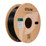 Black eSUN PLA+ filament by Additronix, 1.75mm, 1kg spool for 3D printing.