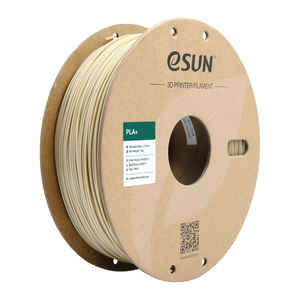 Black eSUN PLA+ filament by Additronix, 1.75mm, 1kg spool for 3D printing.