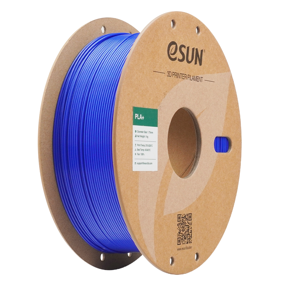 Black eSUN PLA+ filament by Additronix, 1.75mm diameter, 1 kg spool, ideal for 3D printing projects