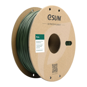 Black Additronix eSUN PLA+ filament spool, 1.75mm diameter, 1kg 3D printing filament for versatile use
