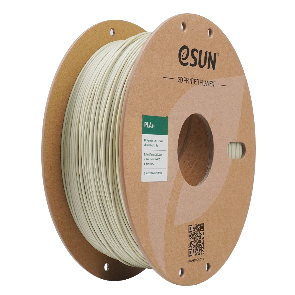Black Additronix eSUN PLA+ filament spool, 1.75mm diameter, 1kg 3D printing filament for high-quality prints