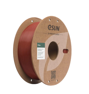 Black eSUN PLA+ filament from Additronix, 1.75mm diameter, 1 kg spool for 3D printing.