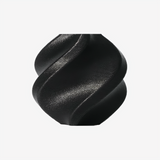 Additronix Bambu Lab PET-CF filament spool in black, showcasing the textured filament material for 3D printing.