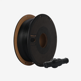 Black Bambu Lab PPS-CF filament spool by Additronix, showcasing the high-quality carbon fiber composite 3D printing filament.