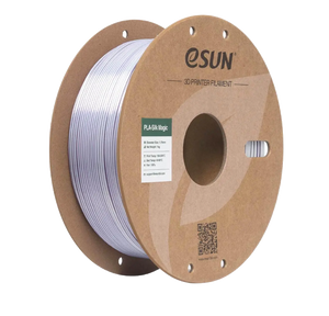 Black and coral pink eSUN PLA-Silk Magic filament spool by Additronix, 1.75mm, 1kg, showcasing vibrant, glossy 3D printing filament.