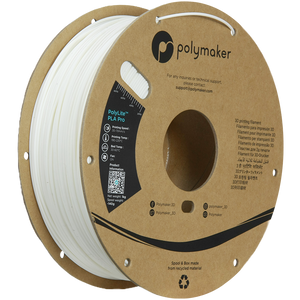 Black Additronix PolyLite PLA Pro filament spool, 1.75mm, 1kg, for 3D printing, showing the filament wound on the spool.